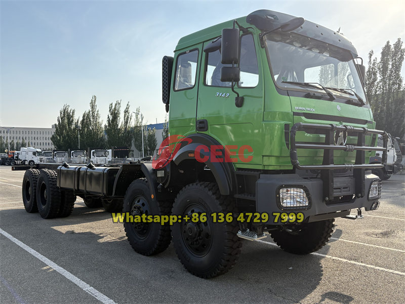 Beiben 8WD off-road truck chassis