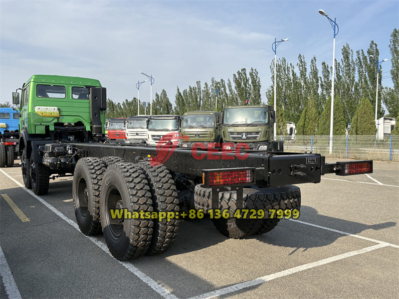 Beiben 8×8 off-road chassis