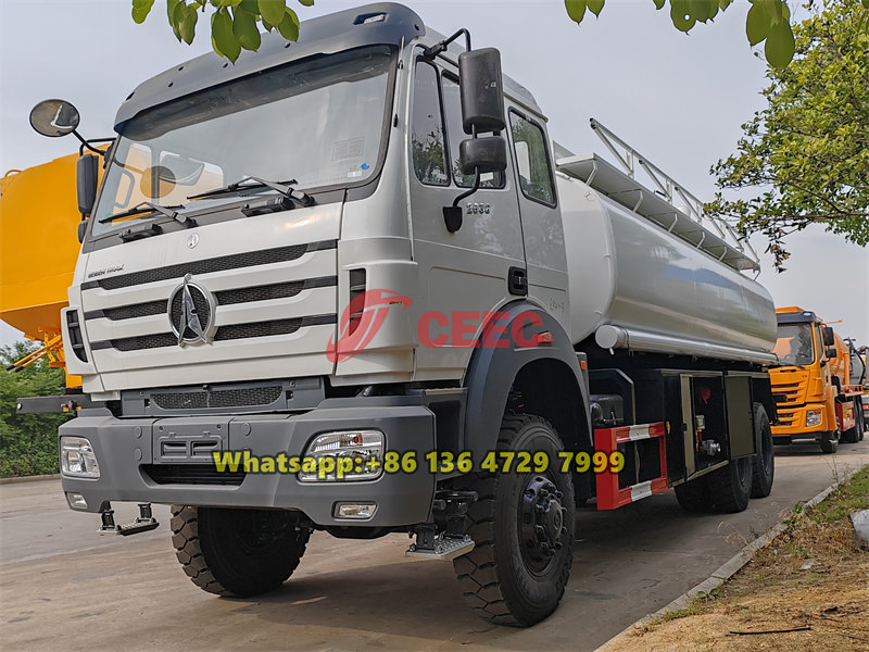 Beiben 6×6 off-road fuel transport truck