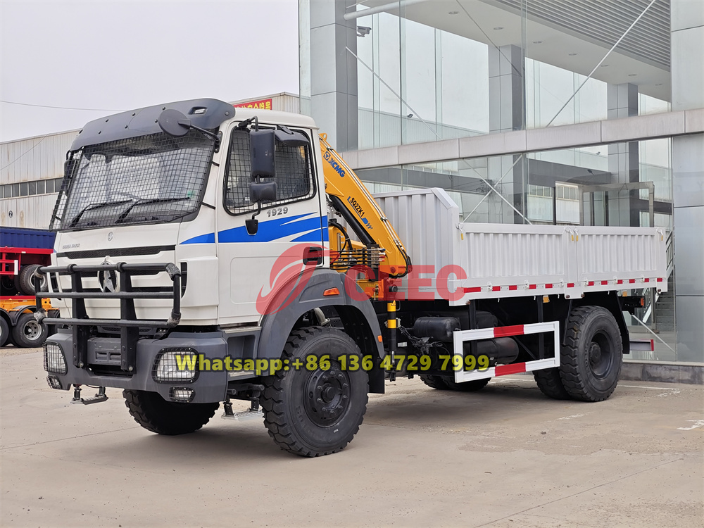 beiben 1929 crane truck