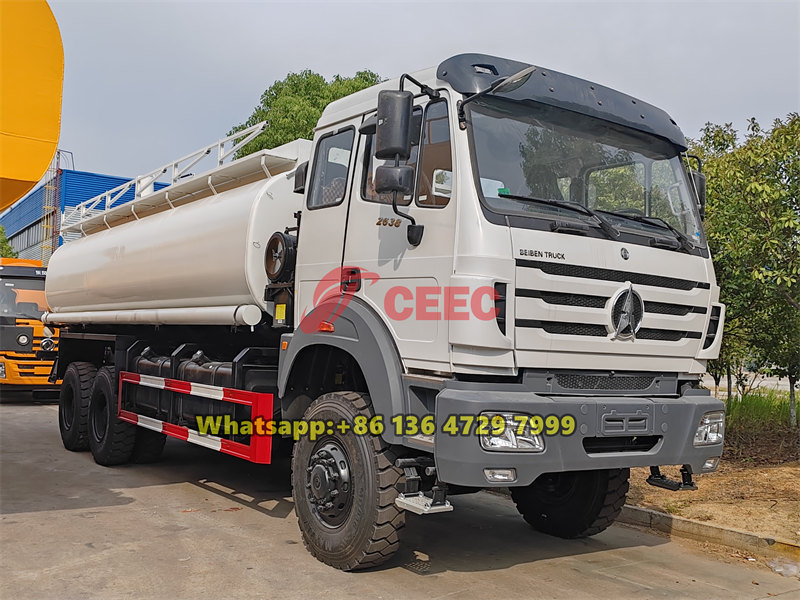 Beiben 6×6 fuel tanker truck