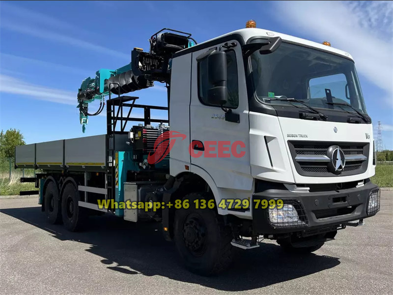Beiben 2543 truck with crane