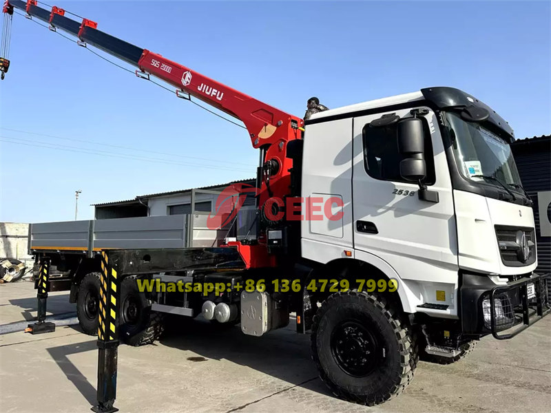 Beiben V3 truck mounted crane