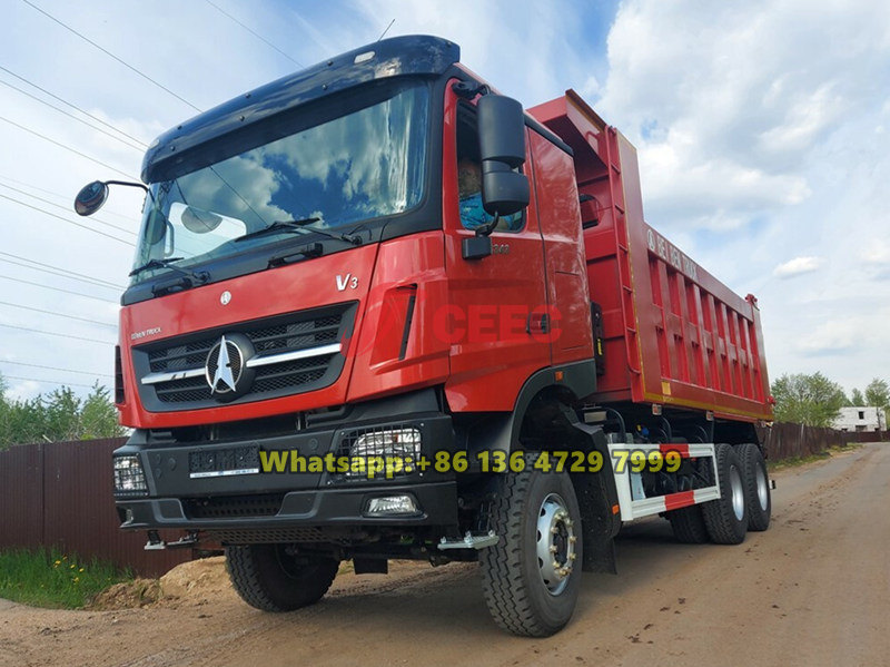 Beiben V3 heavy construction tipper truck