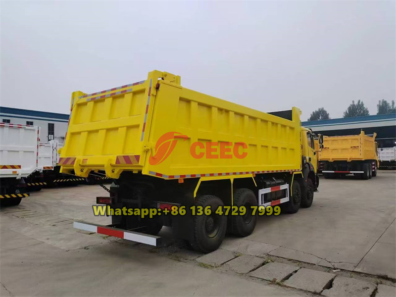 Beiben 12 wheeler 40 ton tipper truck