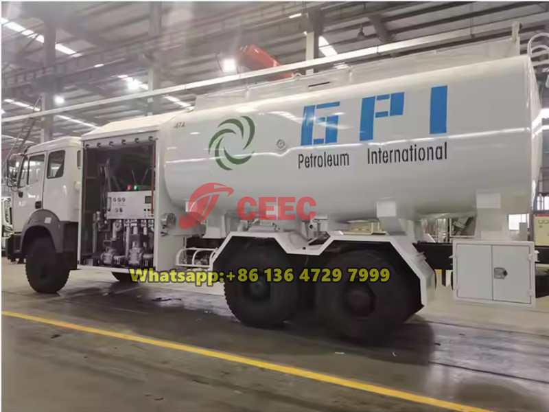 Beiben 6×4 Jet refuller for sale