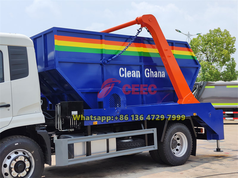 Beiben 4×2 skip bin lorry