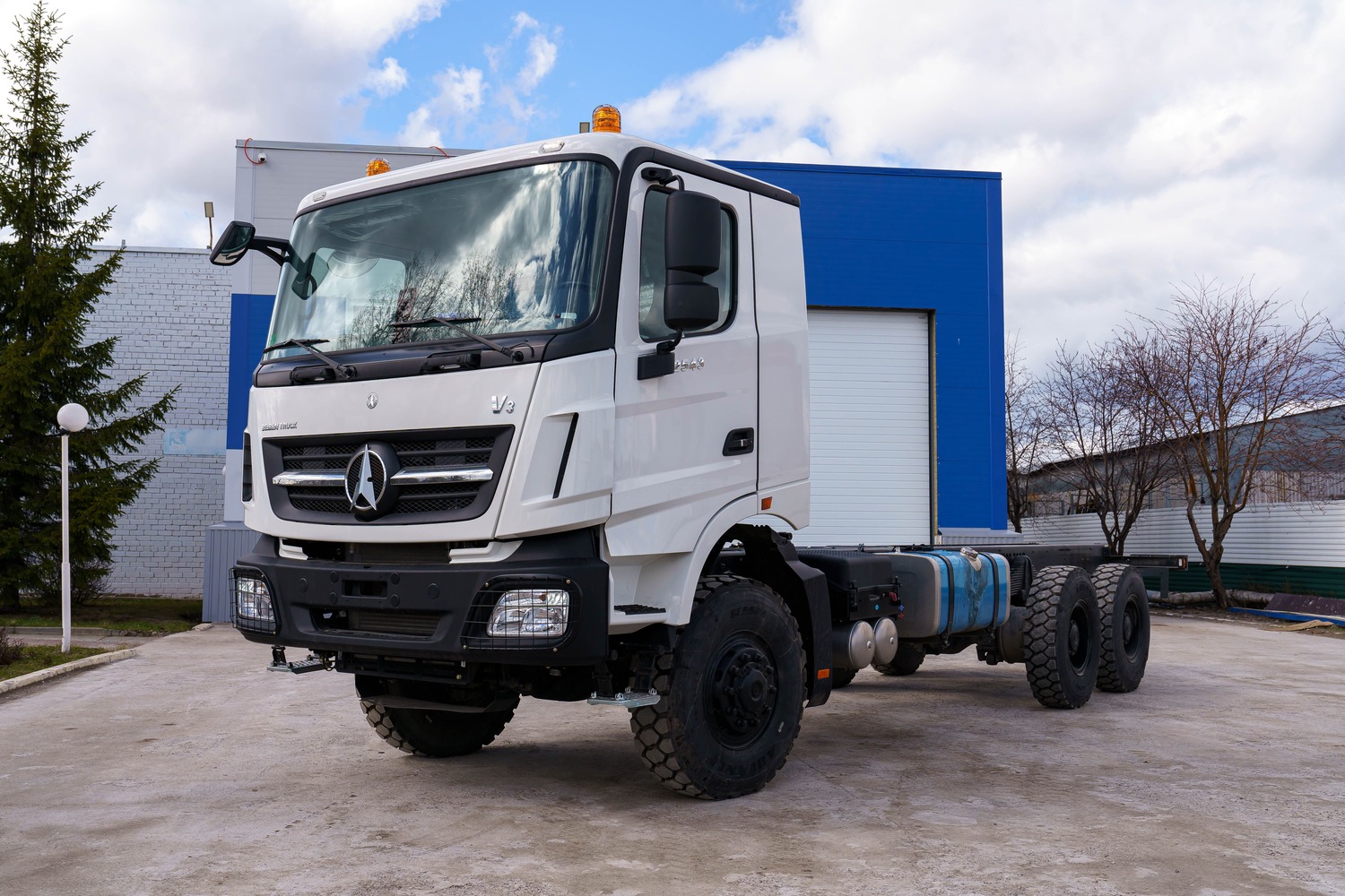 Beiben 6x6 off road truck chassis