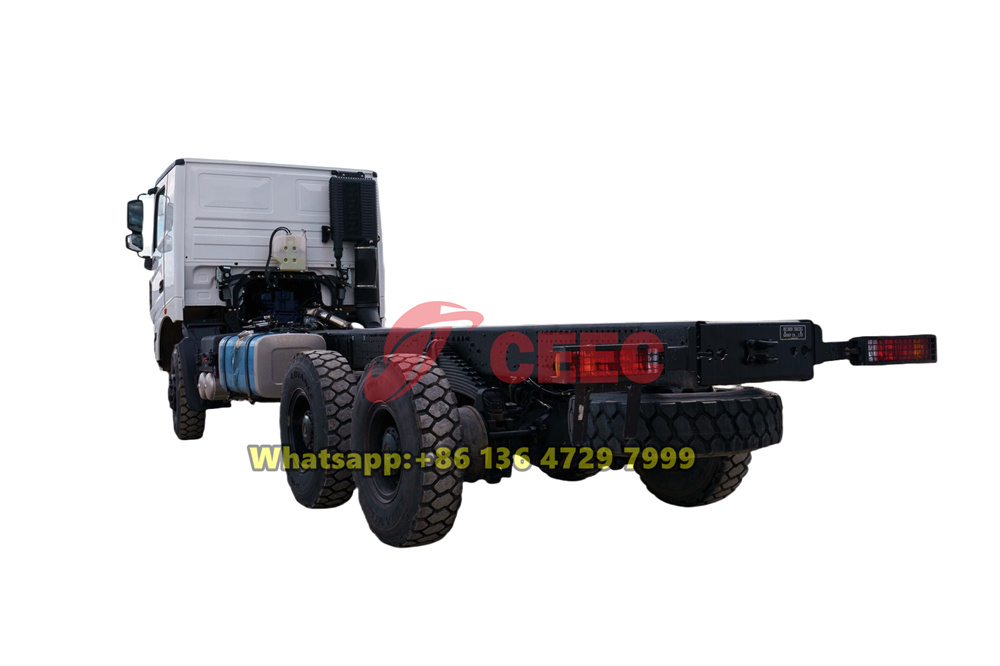 Beiben 6x6 off road truck chassis