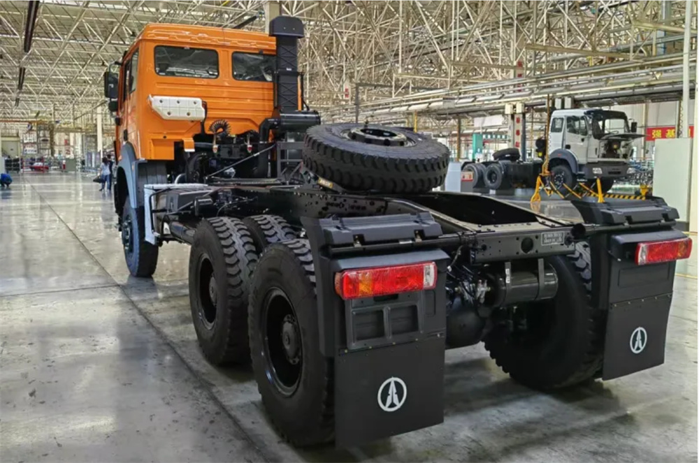 beiben 6x6 drive towing tractor truck