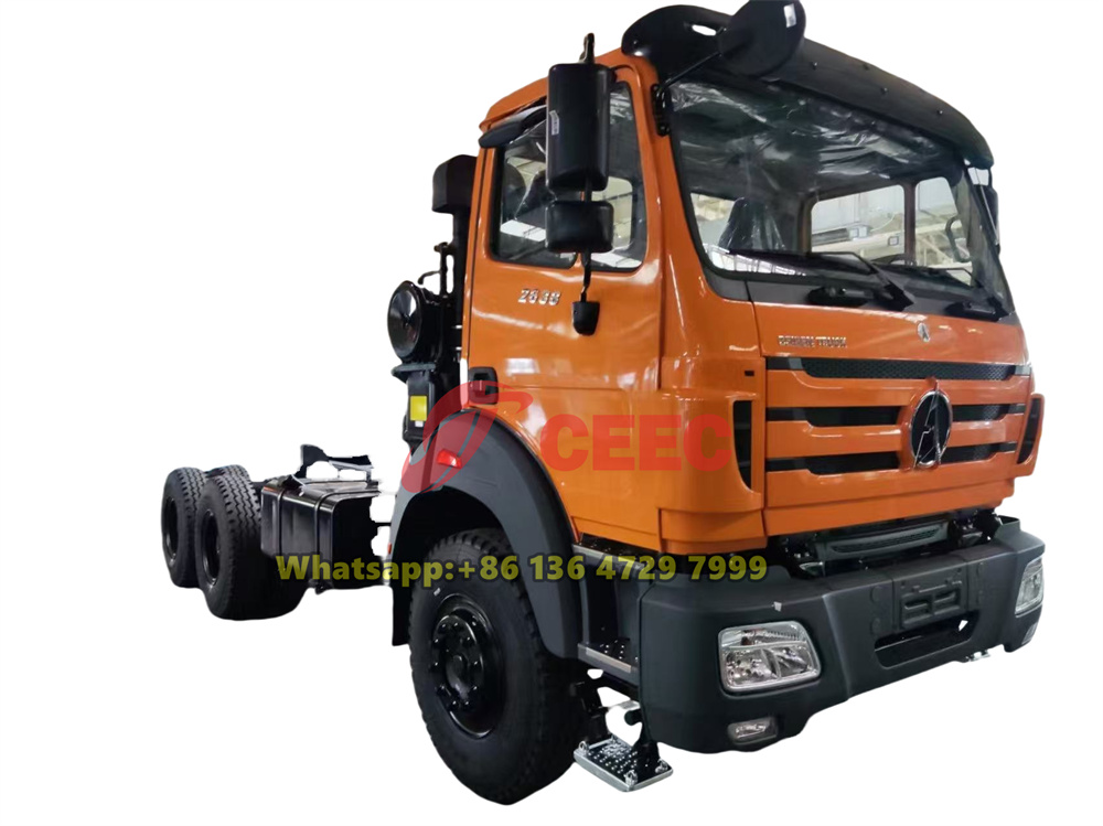 beiben 6x6 drive tractor head truck