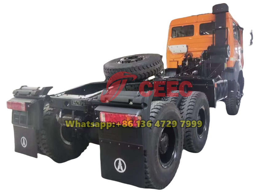 beiben 6x6 drive tractor head truck
