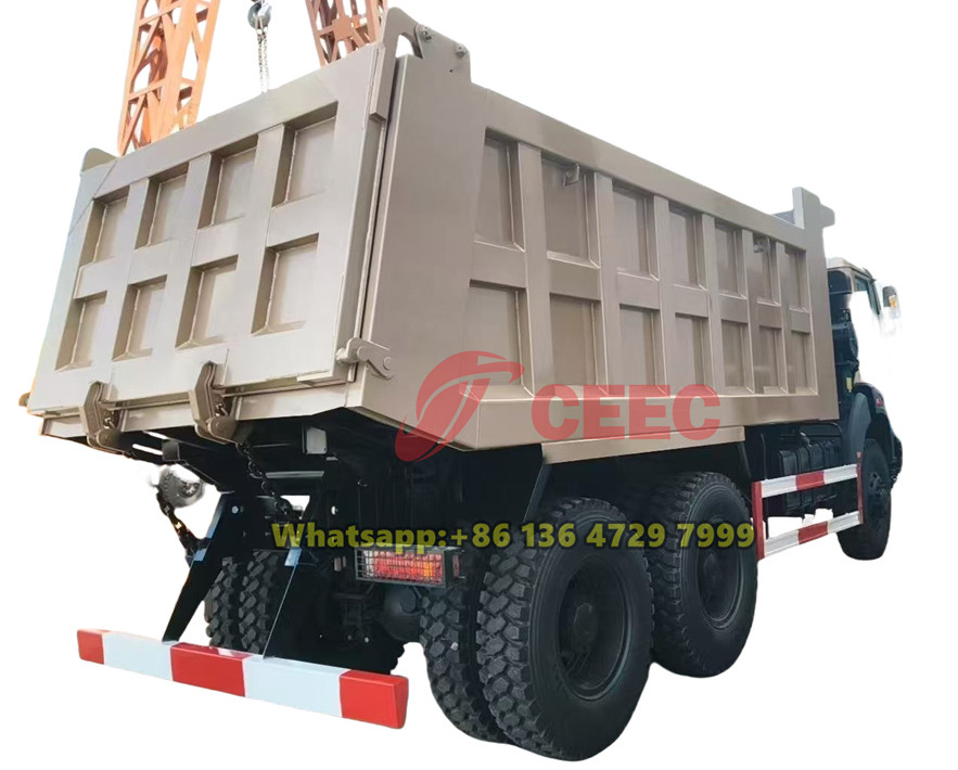 beiben 6x6 drive mining dump truck