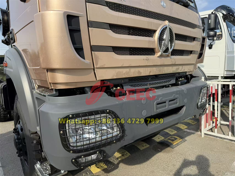 beiben 6x6 drive mining dump truck