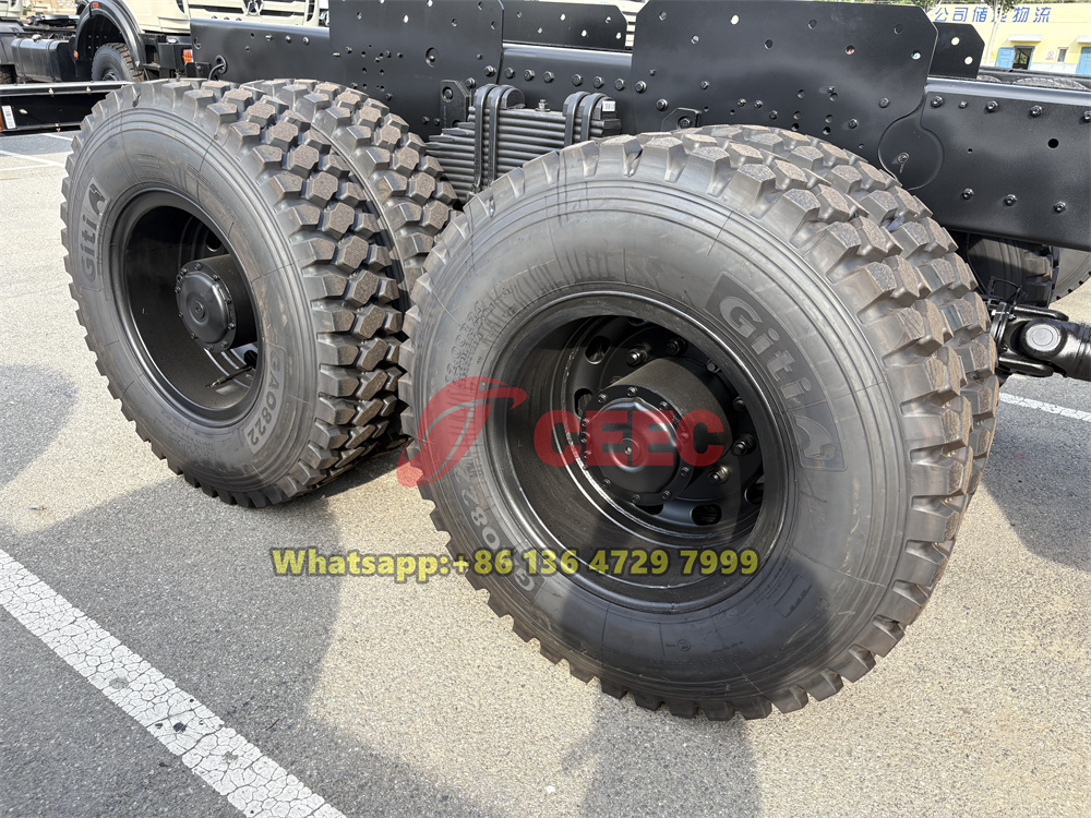 beiben 6x6 drive mining dump truck