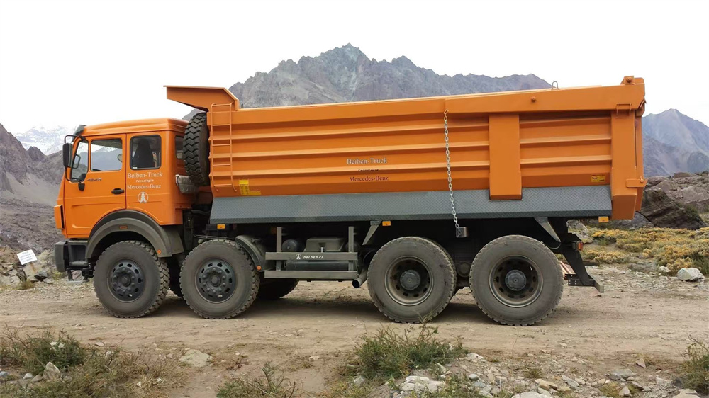 beiben 8x4 drive heavy dump truck