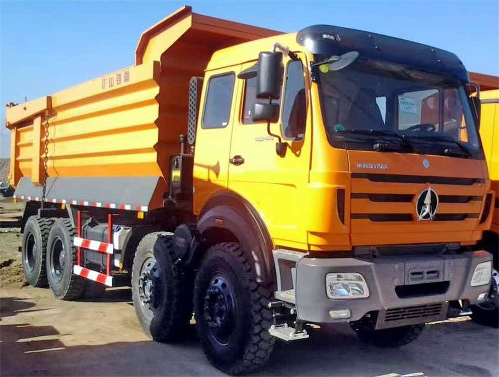 beiben 8x4 drive heavy dump truck
