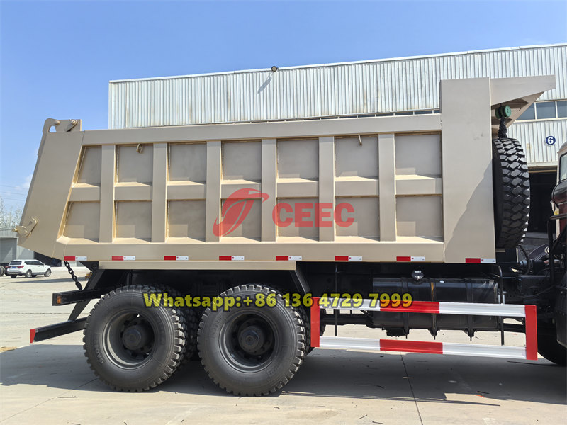 Beiben 10 wheeler 6×6 heavy dump truck