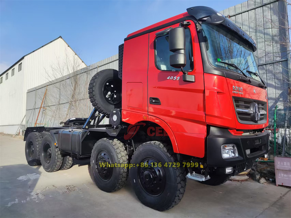 beiben 8x8 drive tractor truck