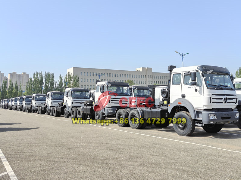 Beiben 2642 tractor trucks export to Mongolia Beiben 2642 tractor trucks export to Mongolia