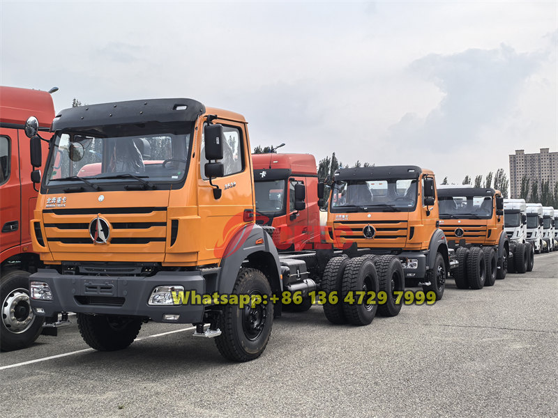 Beiben 6×4 construction tipper truck chassis