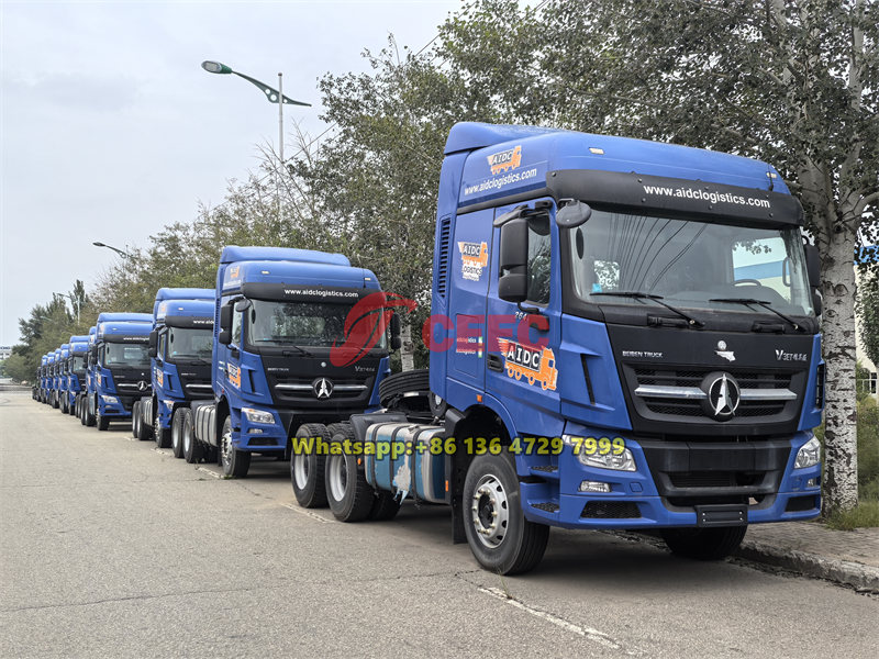 Beiben V3 2643 tractor trucks exported