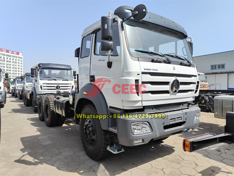 Beiben 6×6 heavy chassis