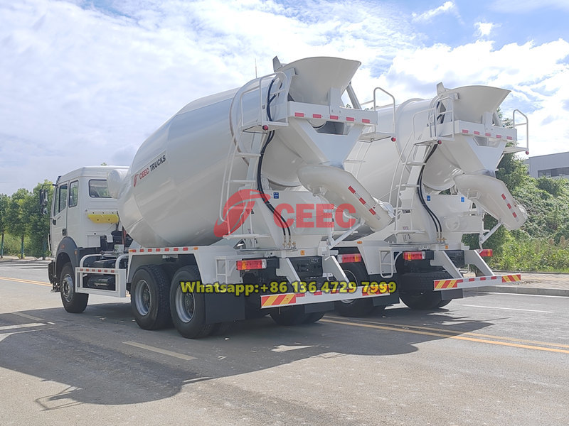 Beiben 8 cubic mixer trucks for export Beiben 8 cubic mixer trucks for export