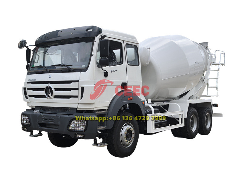 Beiben 6×4 concrete mixer truck