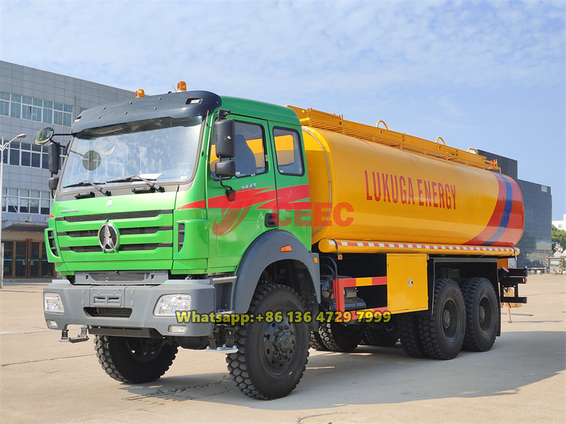 Beiben 6×6 fuel tanker truck