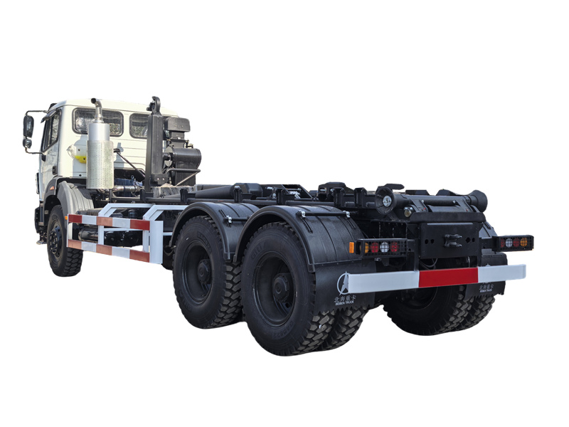 Beiben 6×6 hooklift garbage truck