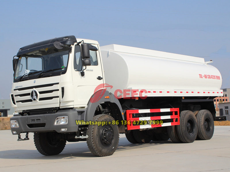 Beiben 6×6 water tanker truck