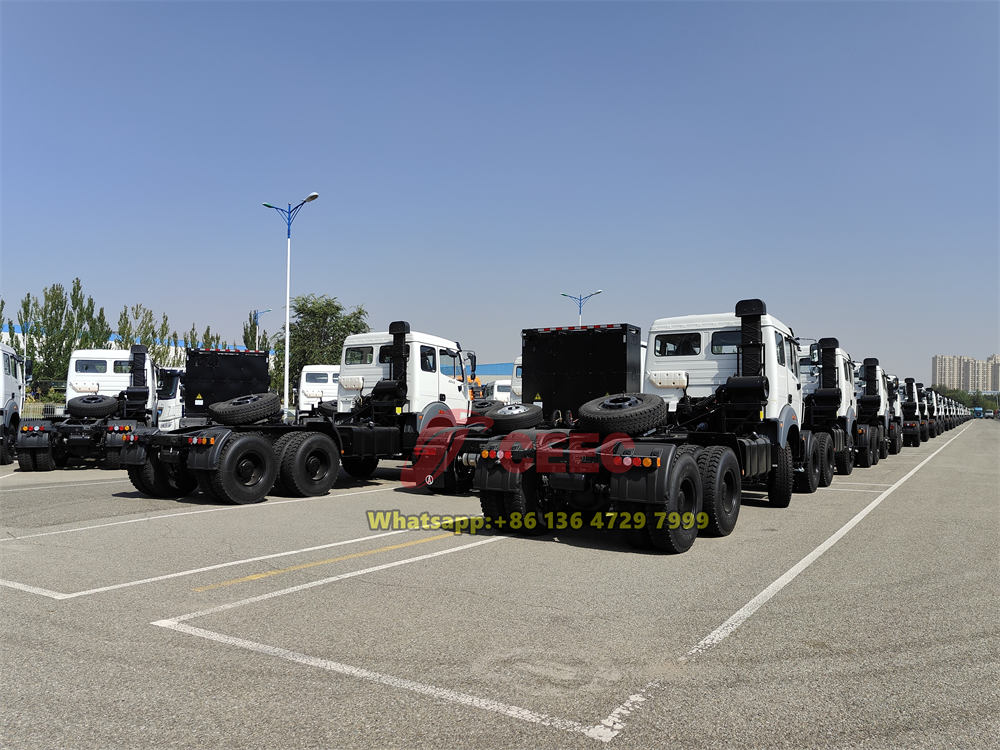 beiben 2642 towing tractor truck