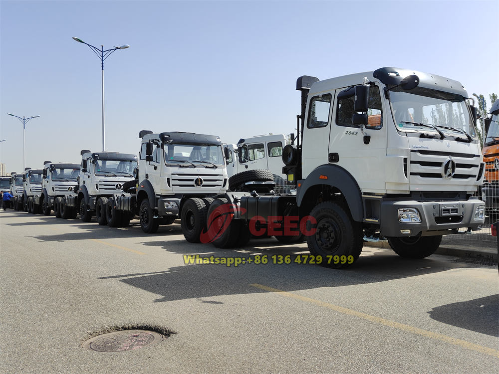 beiben 2642 towing tractor truck