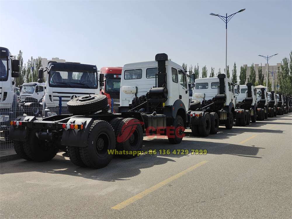 beiben 2642 towing tractor truck