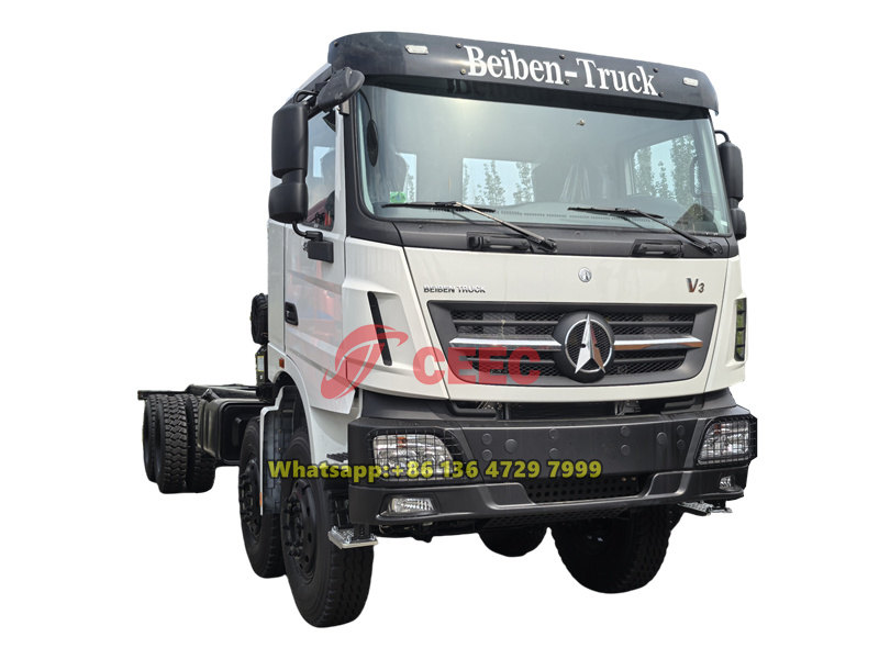 Beiben V3 12 wheeler chassis for sale Beiben V3 12 wheeler chassis for sale