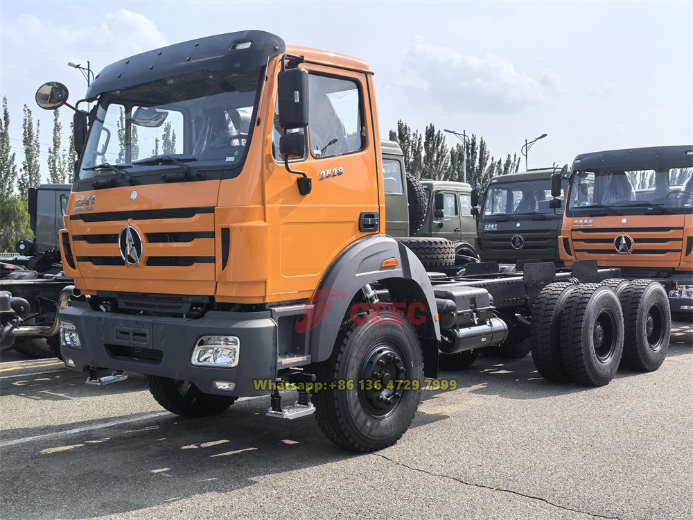 beiben 2638 short cabin dump truck