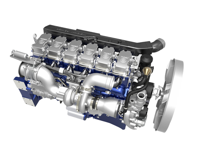 Beiben V3 chassis with WP13.500E501 engine