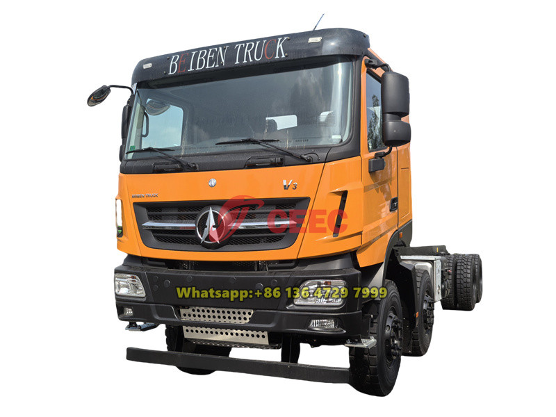 Beiben V3 12 wheeler chassis for sale