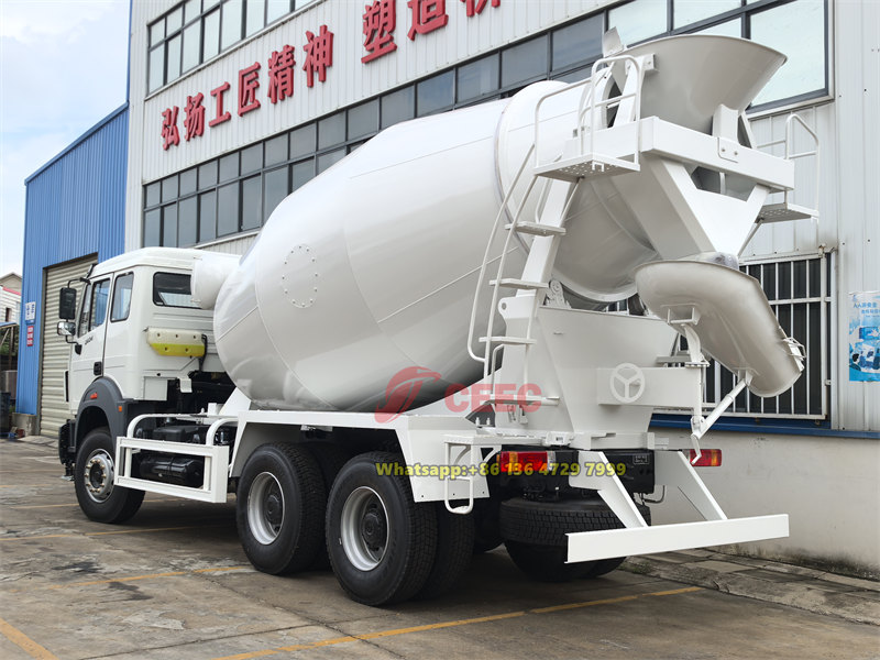 beiben concrete mixer truck