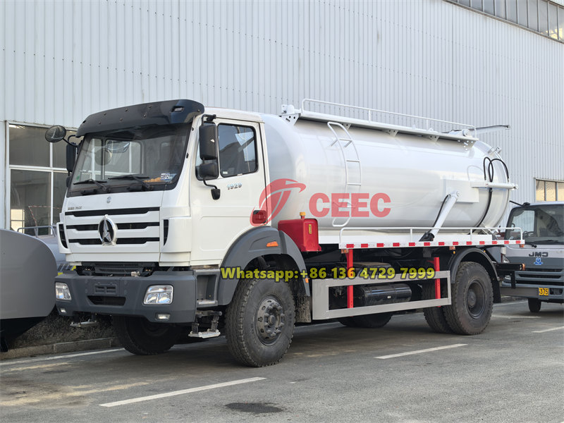 Beiben 4×2 septic tank truck for sale