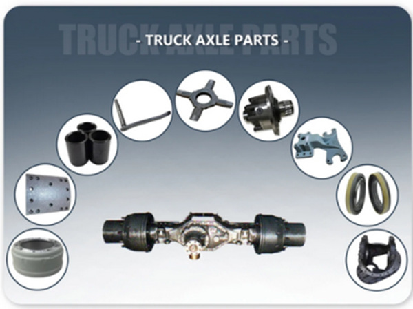 Beiben truck axles spare parts