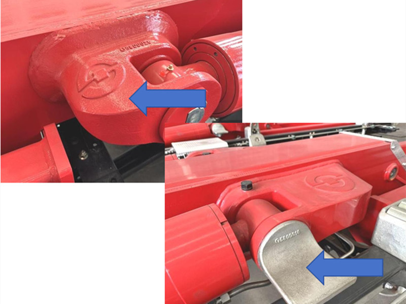 Beiben hooklift garbage truck