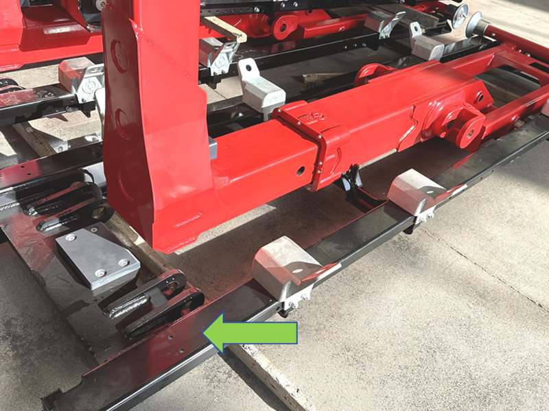 Beiben 6×6 hook lift refuse truck Beiben 6×6 hook lift refuse truck