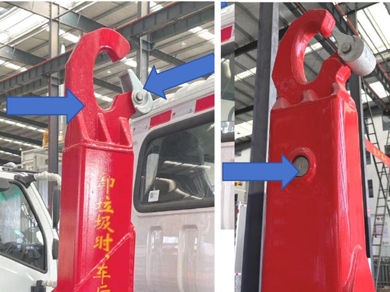 Beiben hook loader garbage truck Beiben hook loader garbage truck