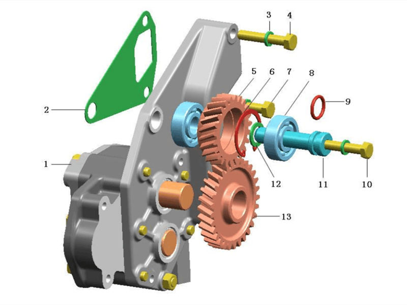 Beiben 2642 truck engine parts