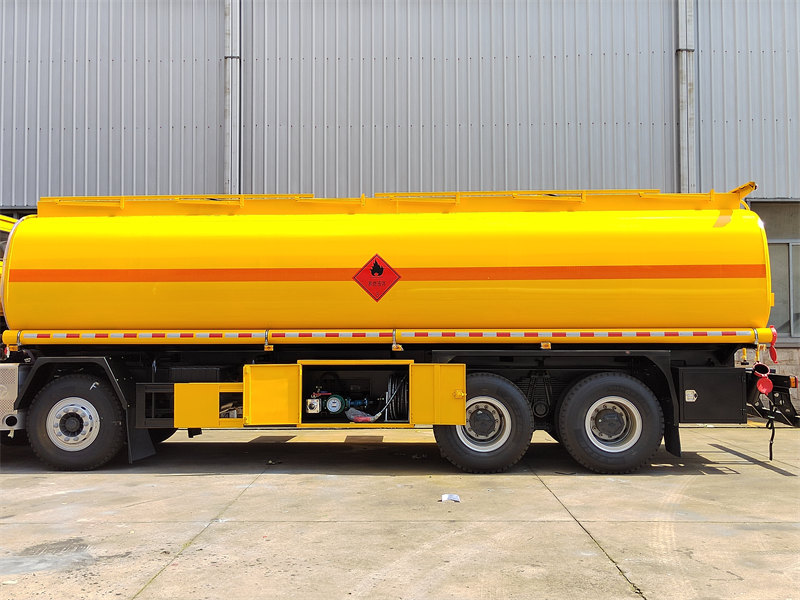 Beiben 12 wheeler fuel tanker truck