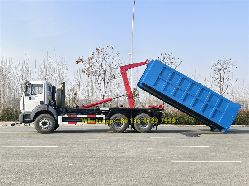 Beiben 6×4 roll off hooklift truck Beiben 6×4 roll off hooklift truck