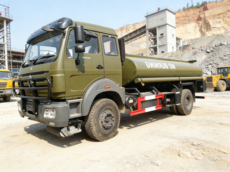 beiben NG80 Fuel oil transport tank trucks