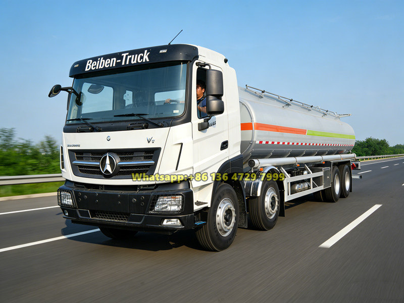 Beiben 30CBM fuel tanker truck applications